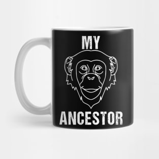 my ancestor monkey Mug